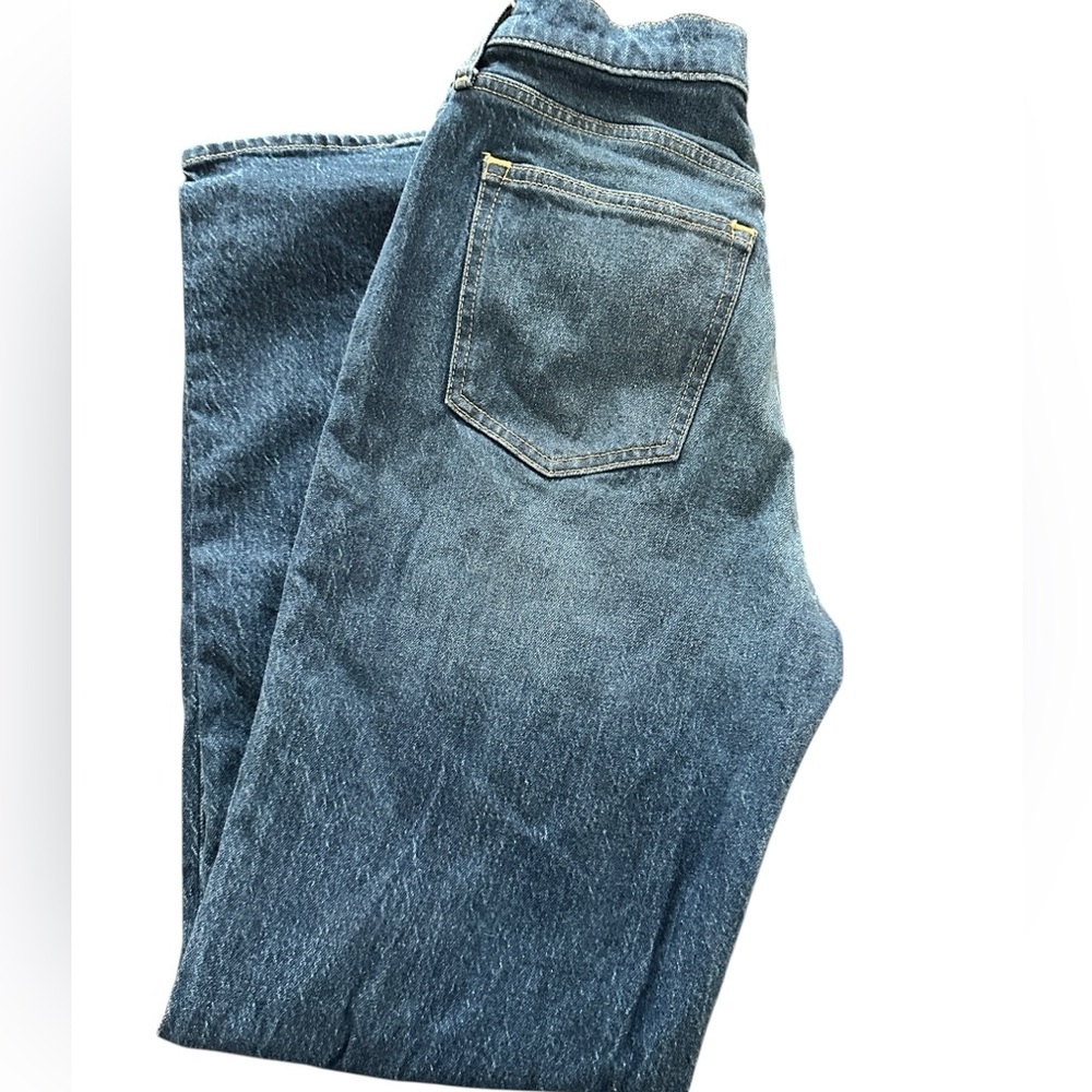 Abercrombie & Fitch 90s Relaxed Curve Love Jeans 27 Regular Blue Excellent Cross